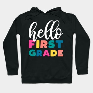 First Grade Teacher slogan - elementary school teacher gift Hoodie